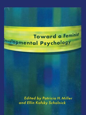 cover image of Toward a Feminist Developmental Psychology